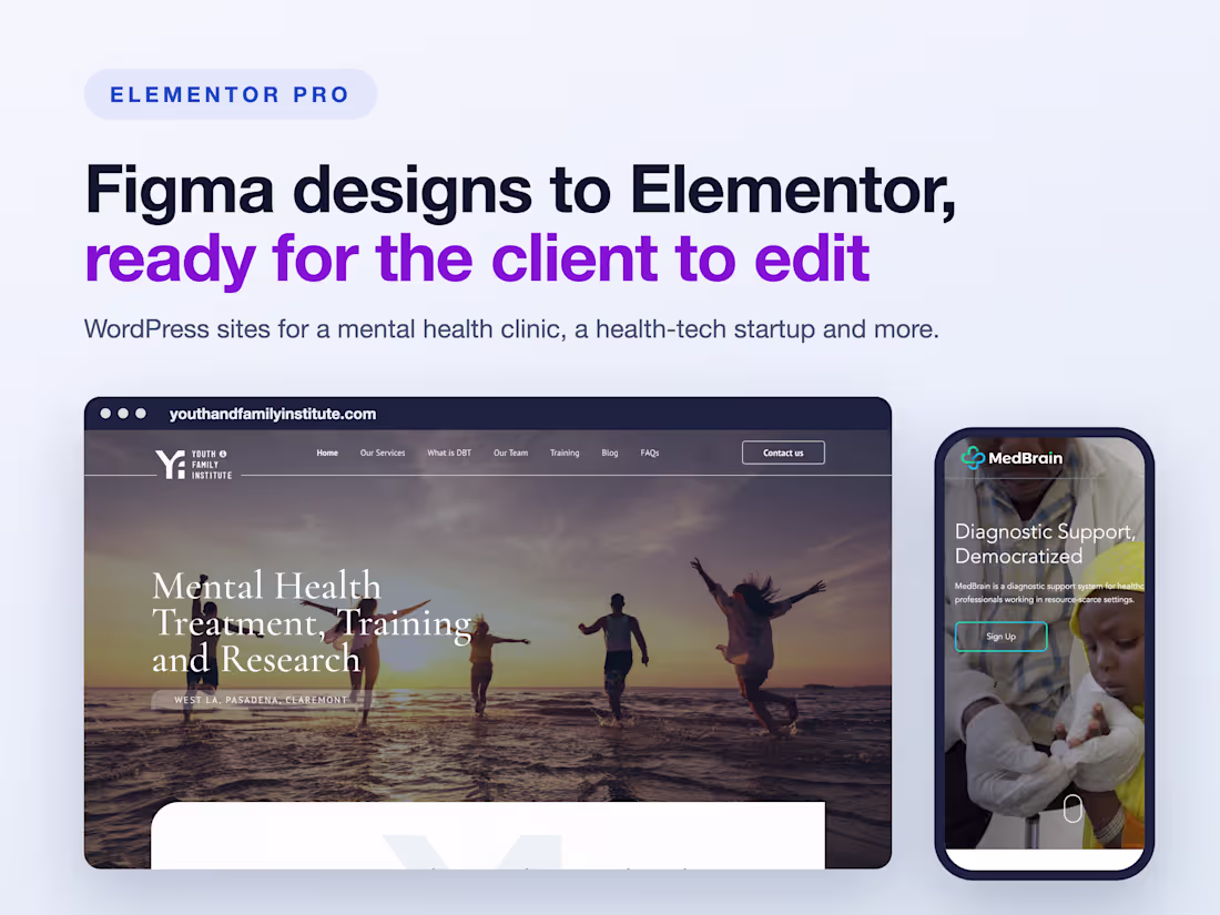 Cover image for Turning Figma Designs into Elementor Sites Clients Can Edit