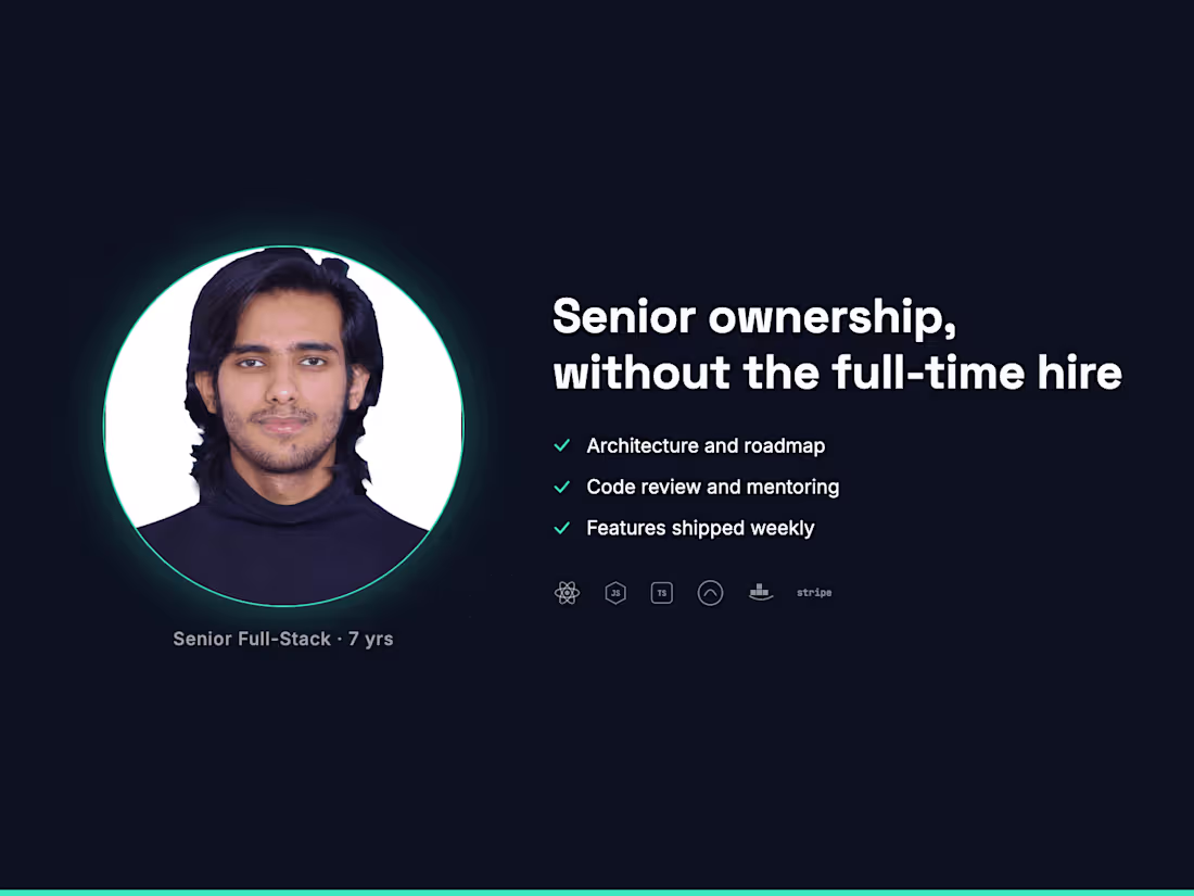 Cover image for Fractional Senior Engineer: Senior Ownership