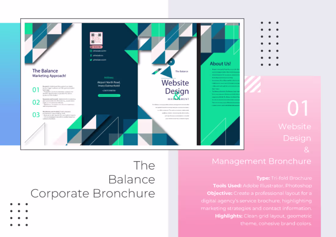 Cover image for Bronchure Design