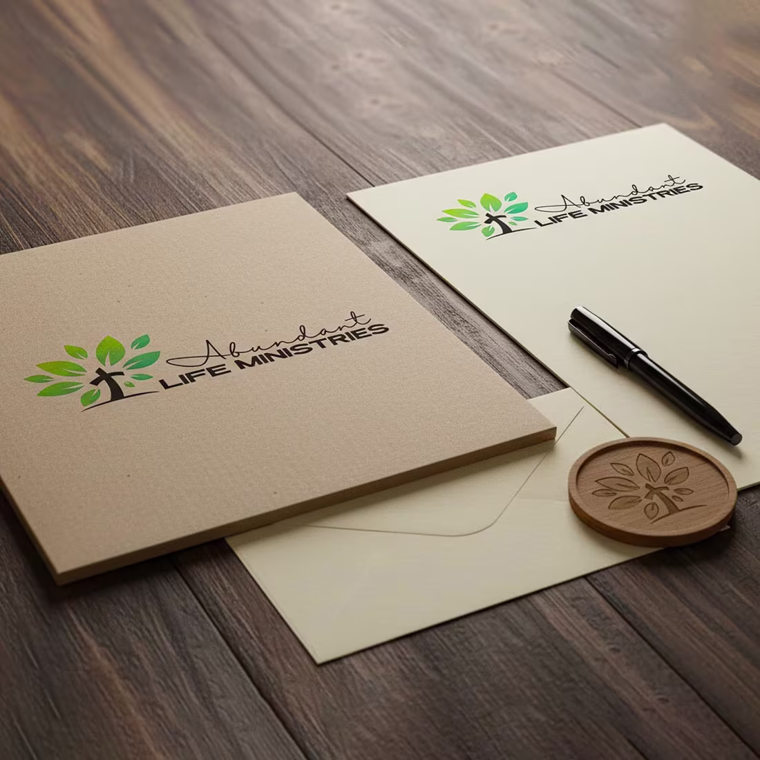 Cover image for Brand Design for Abundant Life