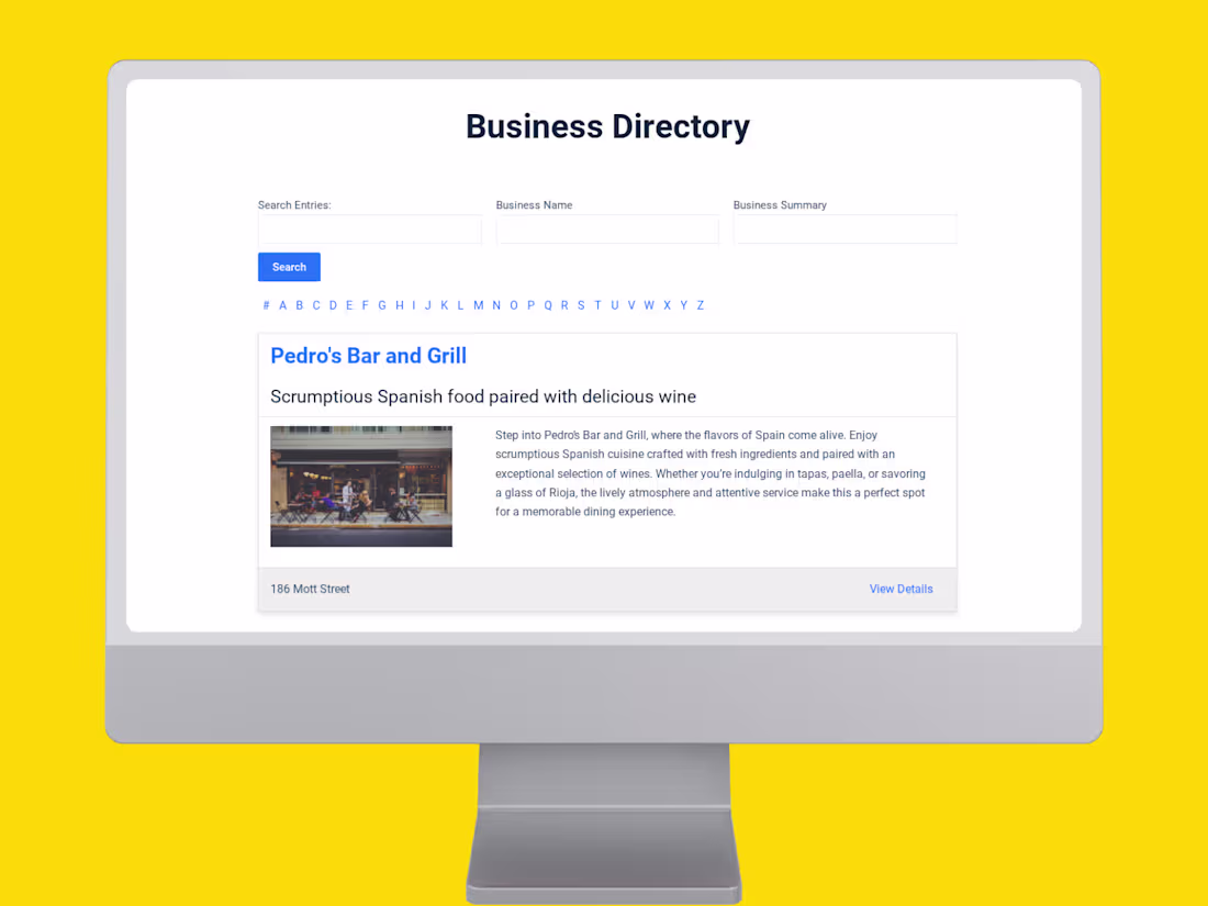 Cover image for Business Directory