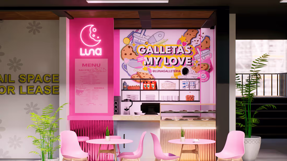 Cover image for Luna Cookie Shop ArchVIZ Project

3D