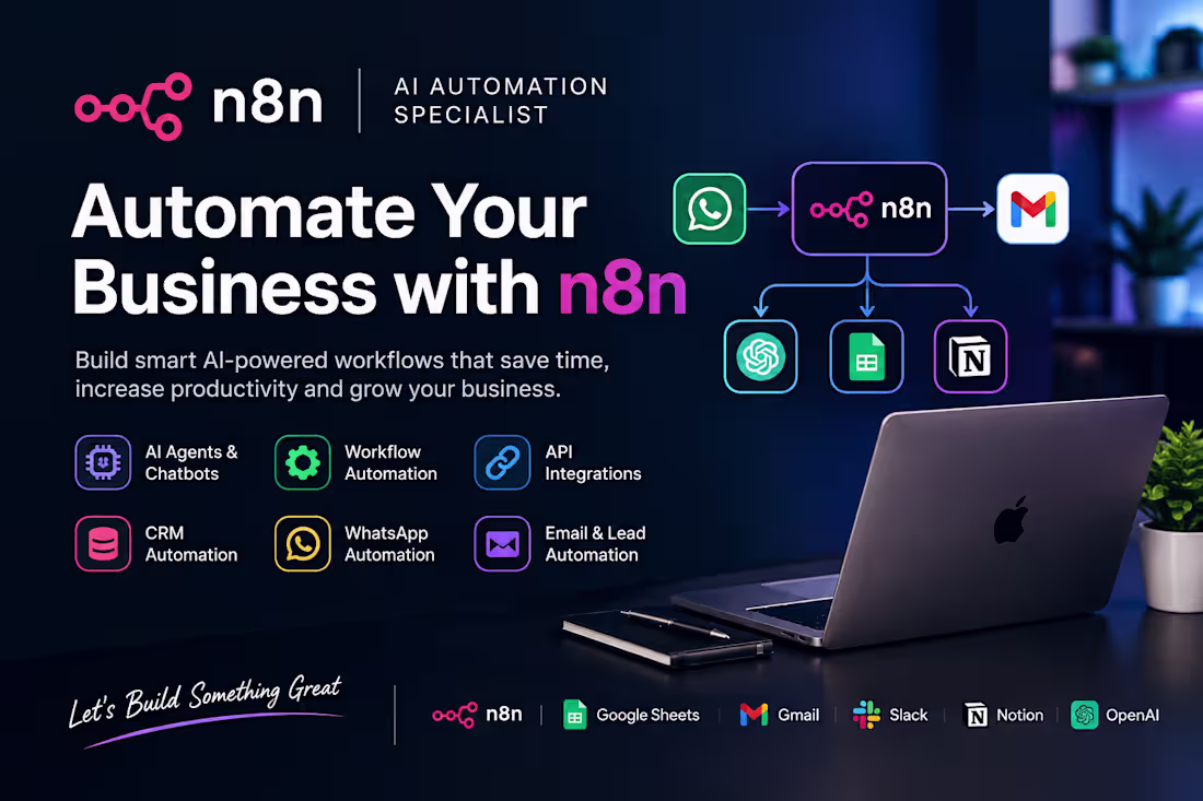 Cover image for n8n AI Automation Workflow