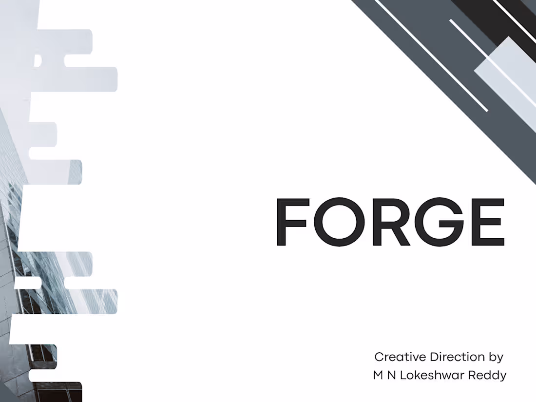 Cover image for Brand Identity Direction — FORGE