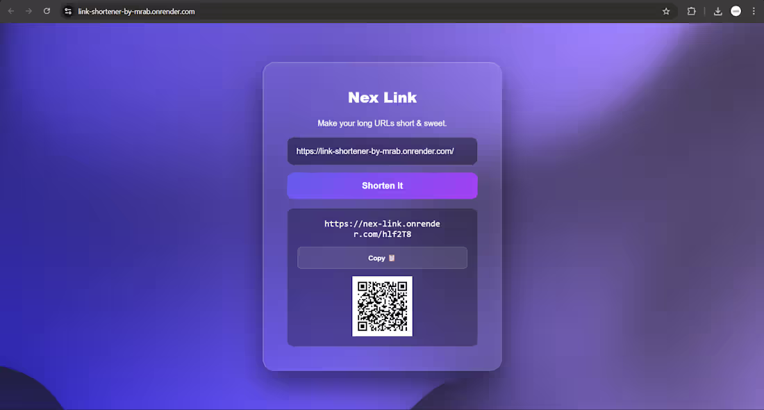 Cover image for Full-Stack URL Shortening Service Using MERN Stack