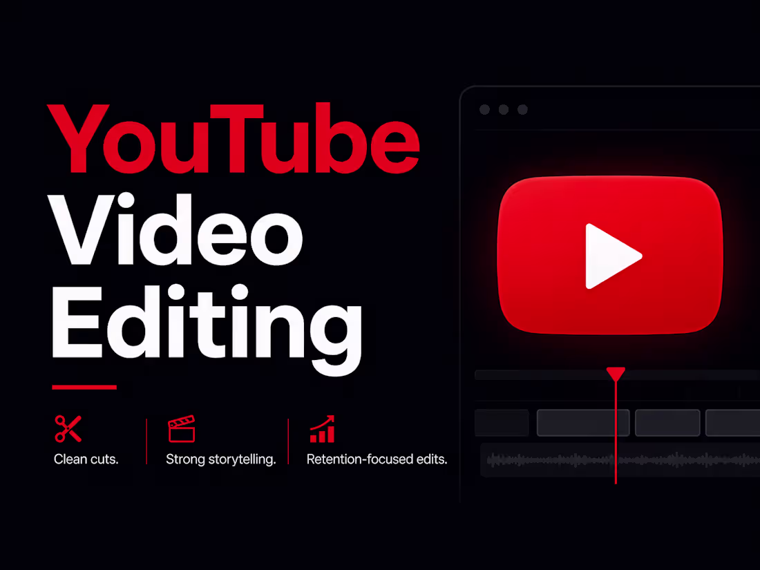 Cover image for YouTube Video Editing