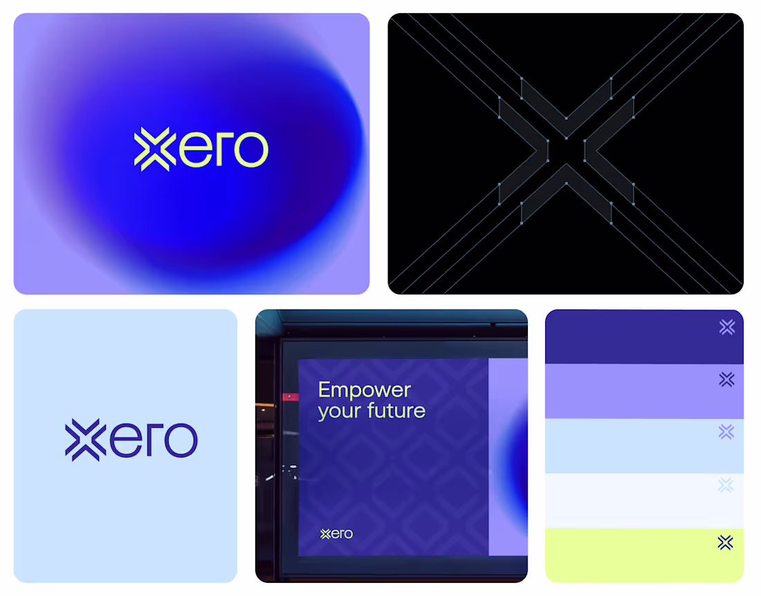 Cover image for xero© Logotype exploration for an IT services company. Howev...