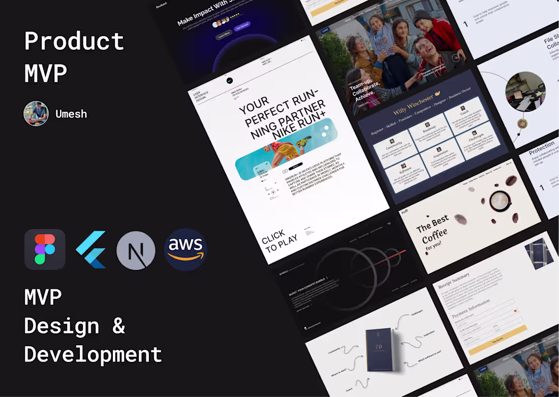 Cover image for MVP Design & Development