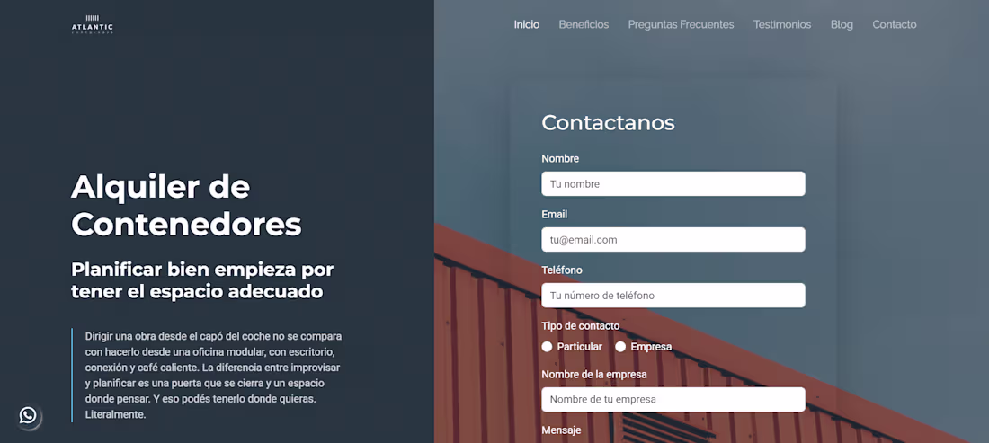 Cover image for 🎨 Nuevo proyecto completado 🚀 En este caso, el cliente ya ...