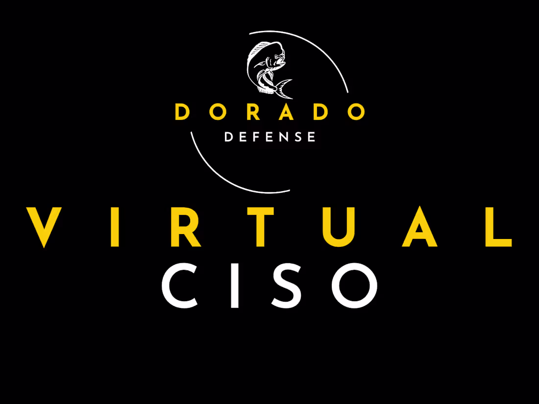 Cover image for vCISO - Virtual Chief Information Security Officer