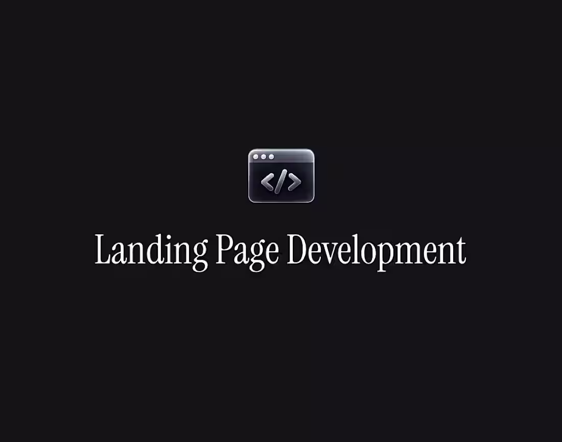 Cover image for Landing Page Development
