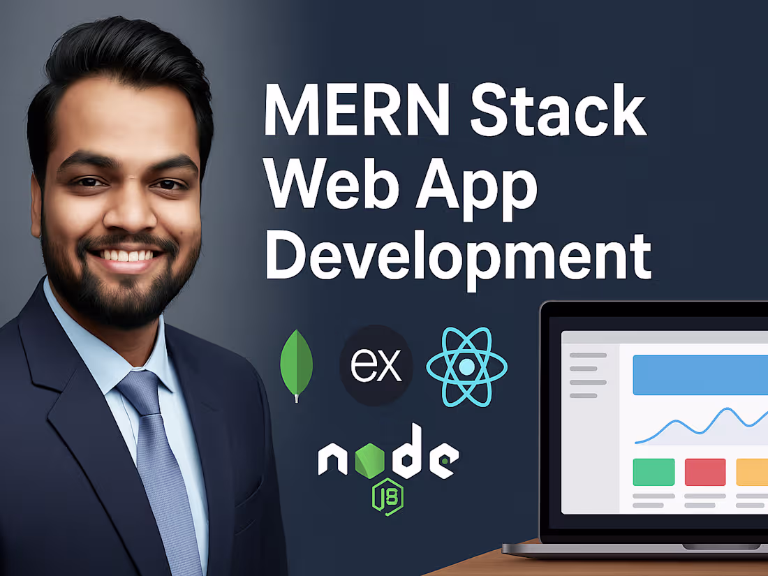 Cover image for Custom web applications using MERN stack —Grow your business 
