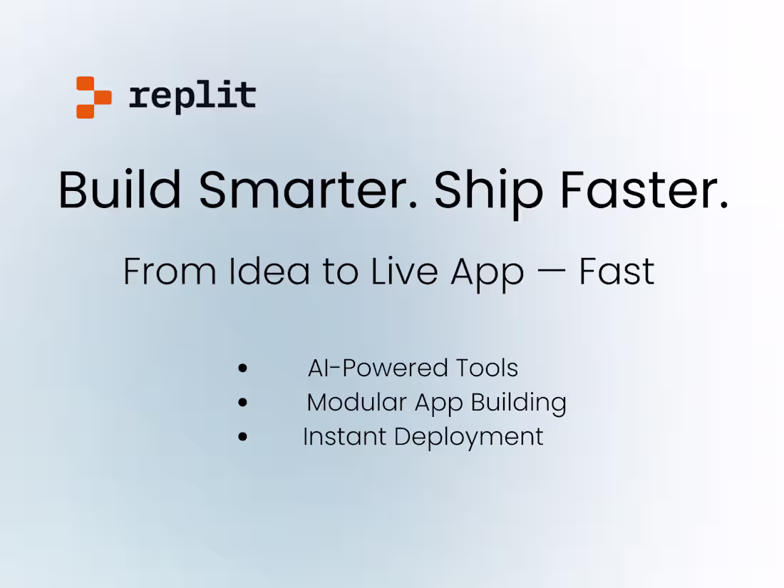 Cover image for Full-Stack App Development on Replit