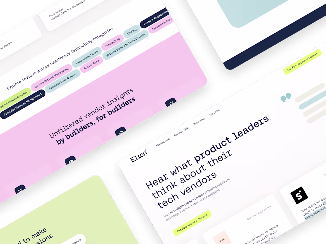 Cover image for Interactive SaaS Landing Page for Elion