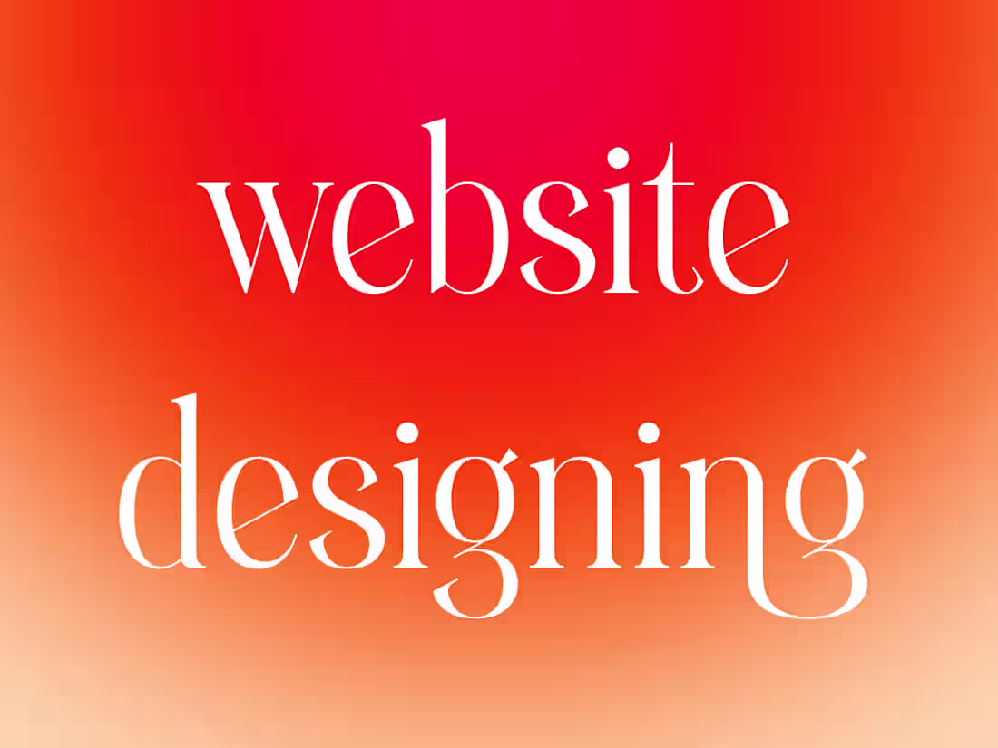 Cover image for Website Design (with front end development)