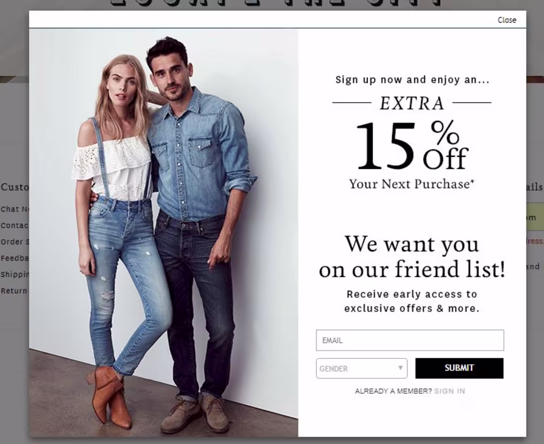 Cover image for EMAIL MARKETING / POP UP