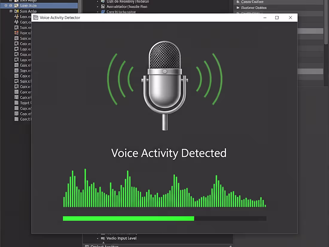 Cover image for Voice Activity Detector Setup in Unity