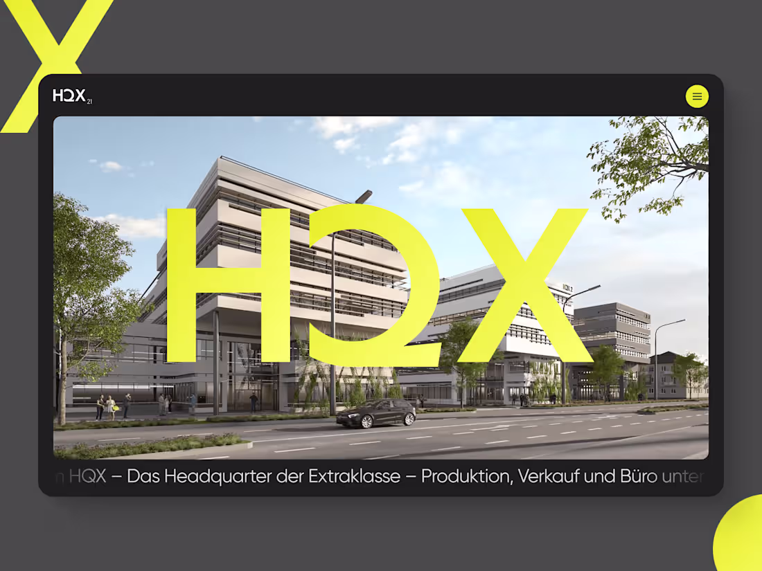 Cover image for Web Design & Webflow Development for HQX21 Vienna