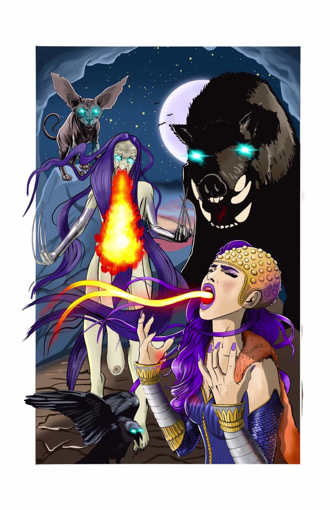 Cover image for Character design for comic book