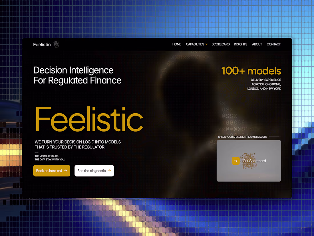 Cover image for Feelistic: 8-Page Framer Site & Brand Refresh