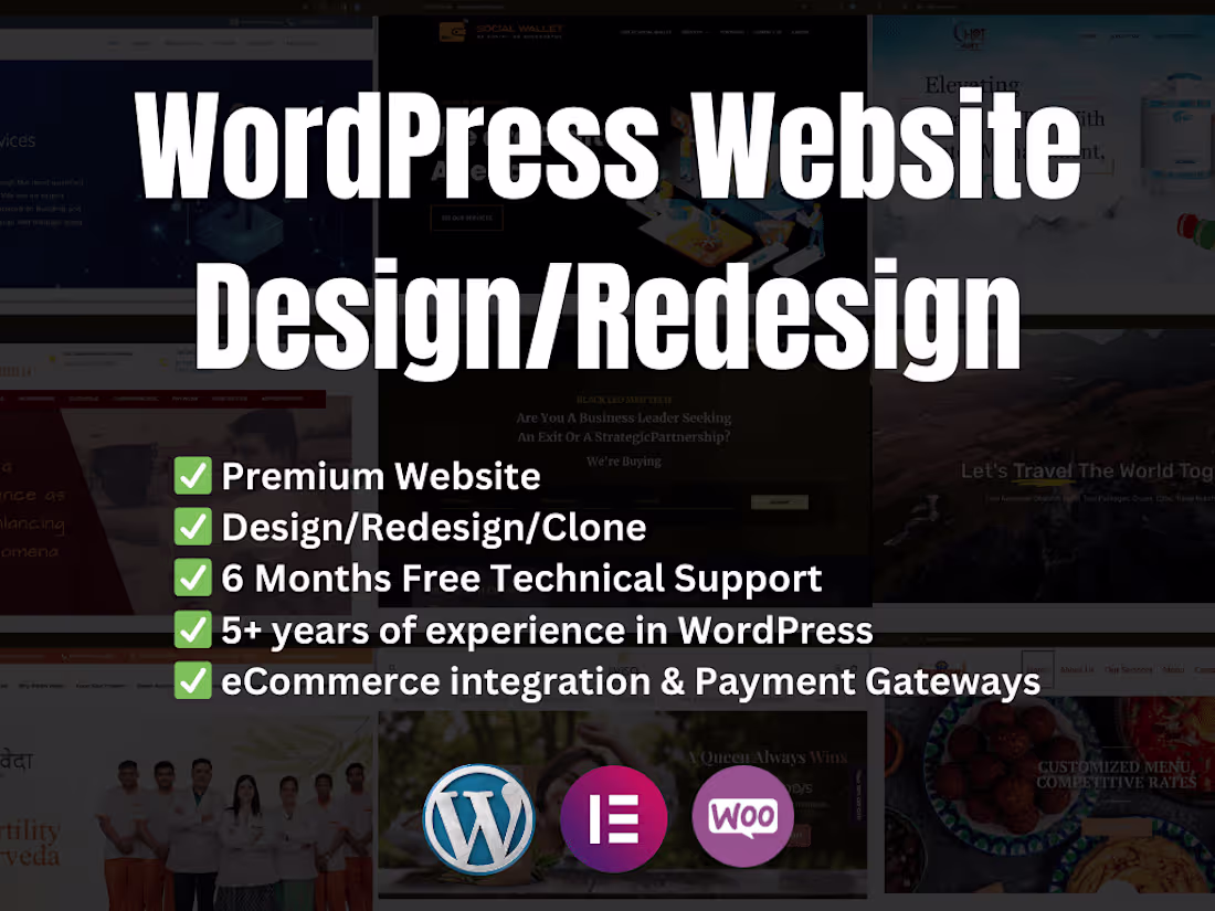 Cover image for WordPress Website Development