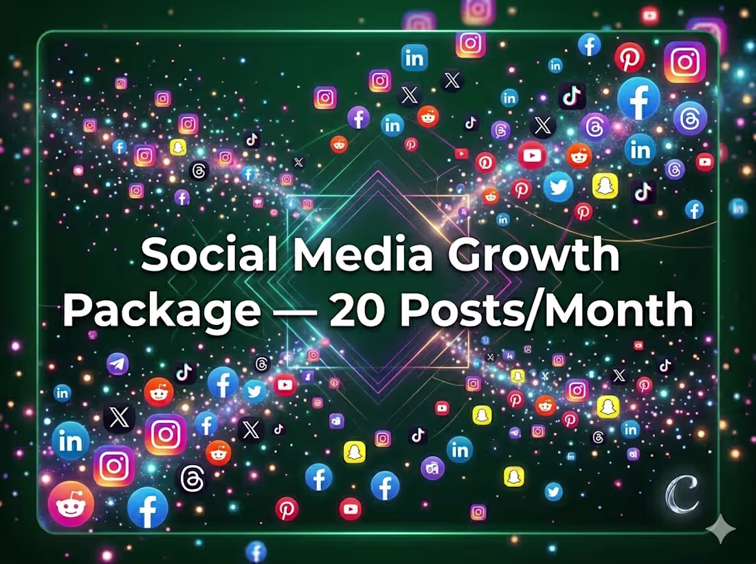 Cover image for Social Media Growth Package