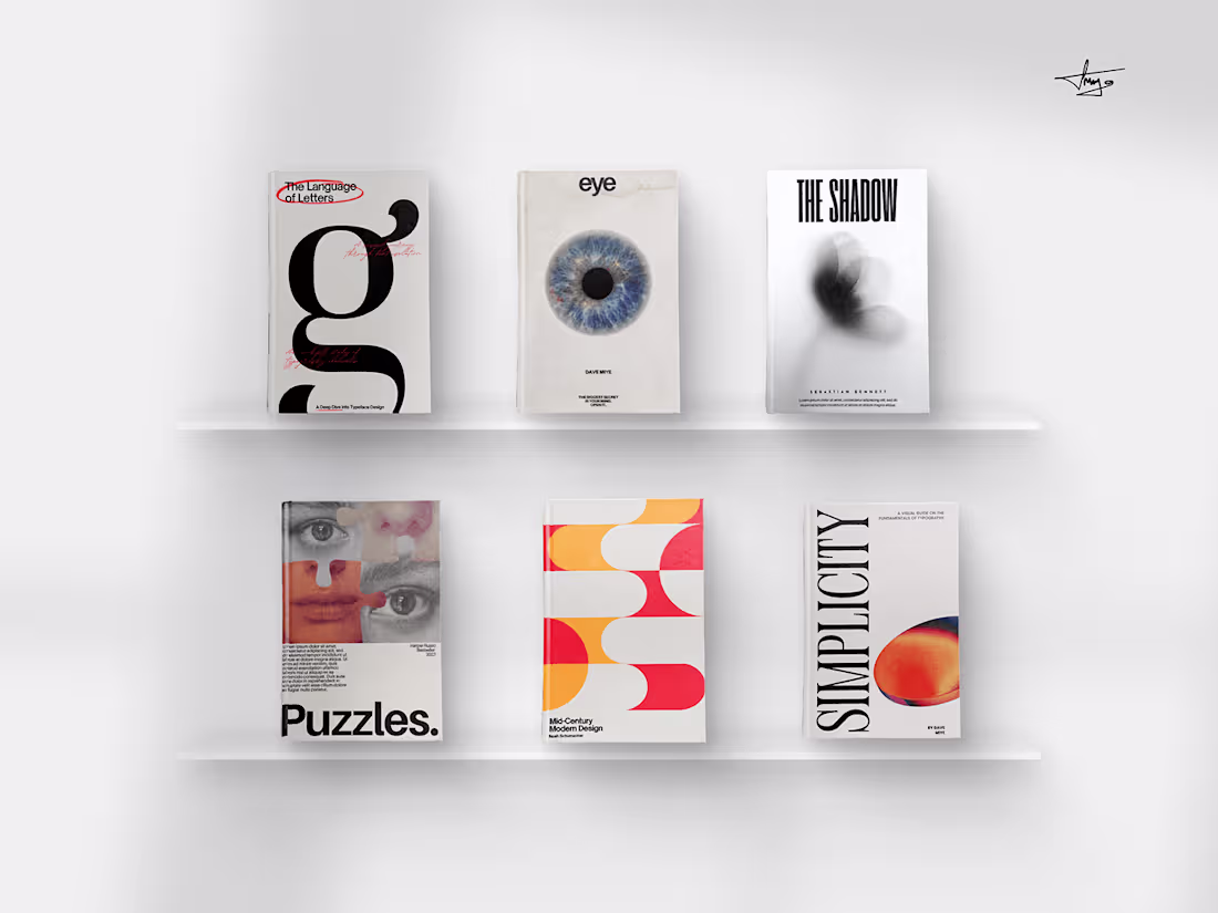 Cover image for Bookshelf Illustration Design | Creative Concept :: Behance