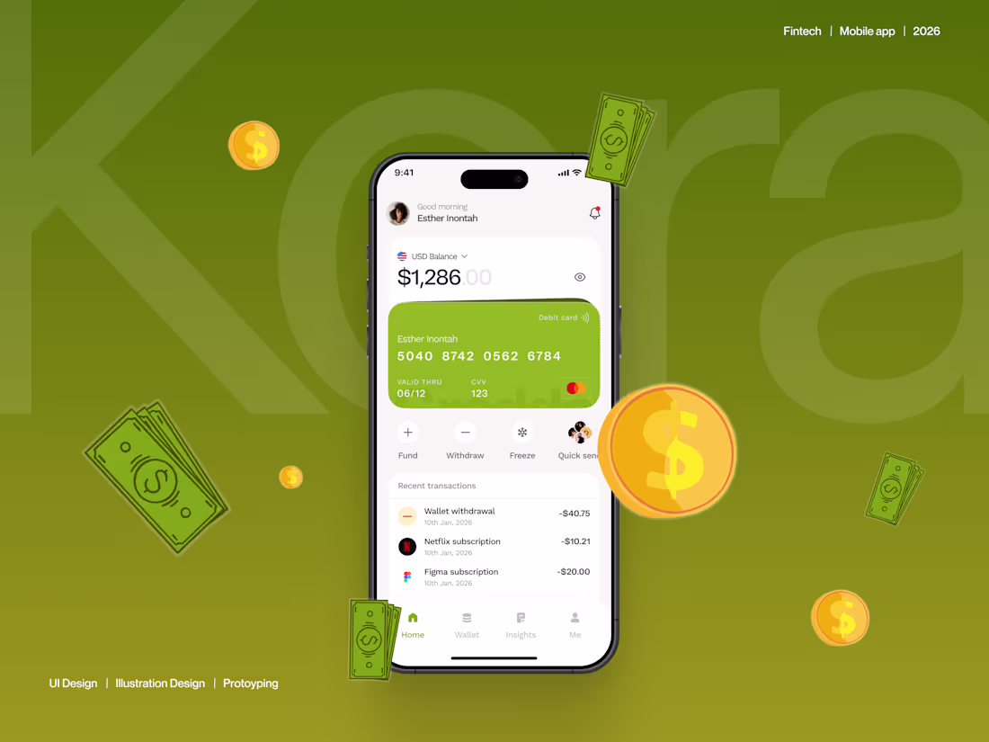 Cover image for A Clarity-First Finance App Experience