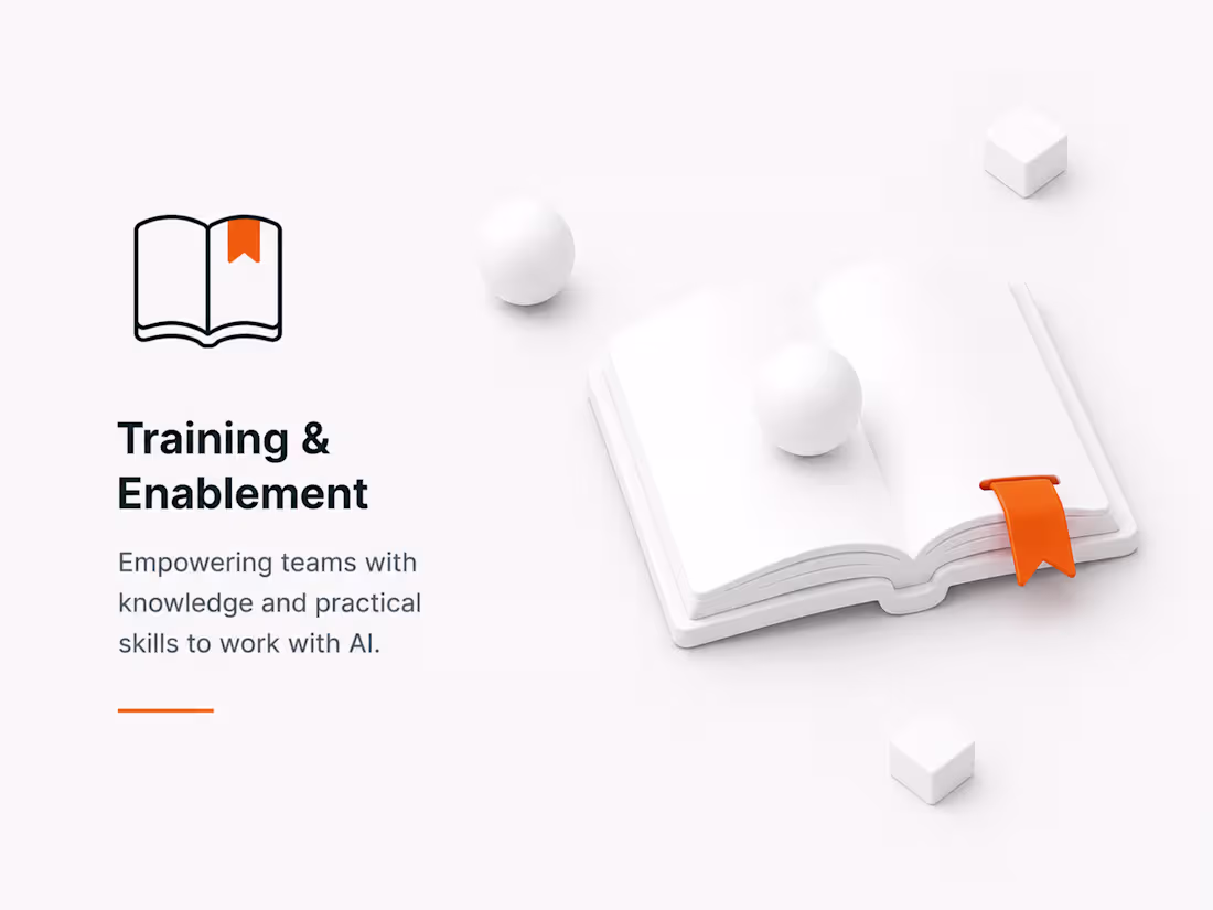 Cover image for AI Training & Team Enablement
Designed