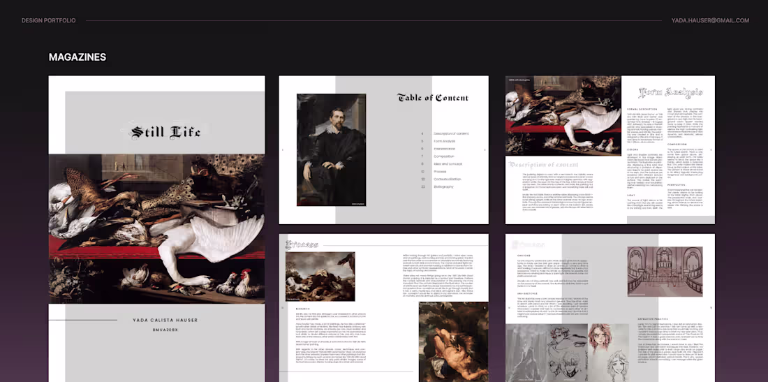 Cover image for Magazine Design