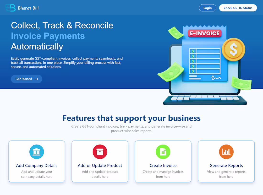 Cover image for Billing & Invoice Management System