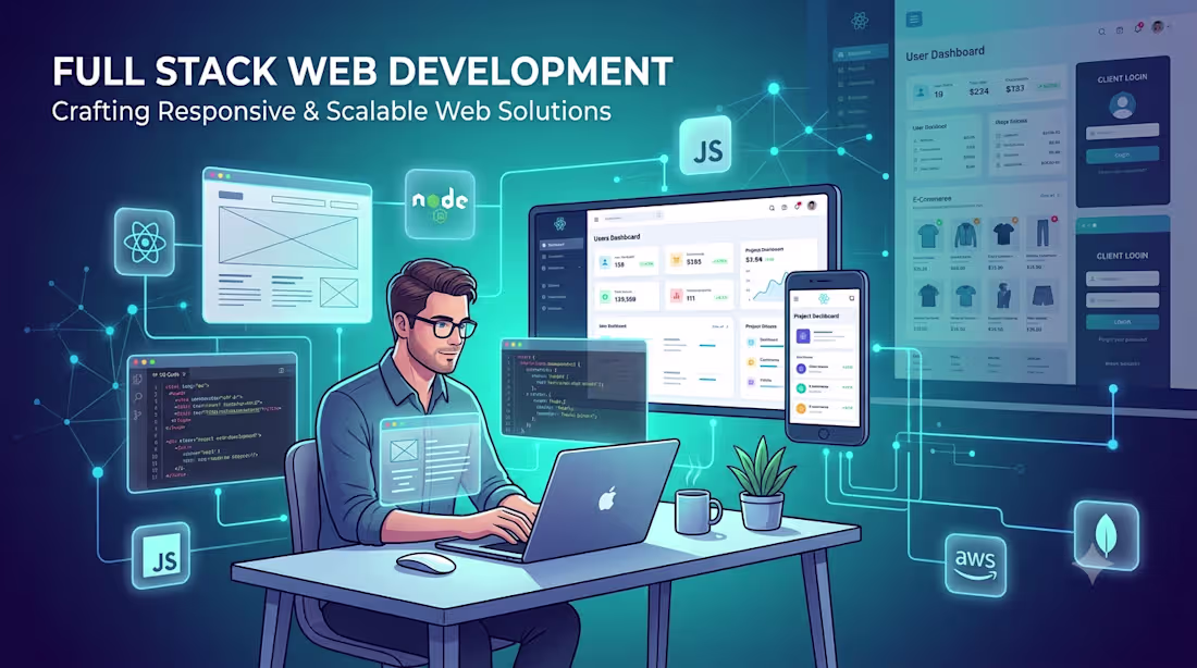 Cover image for Full stack web development 