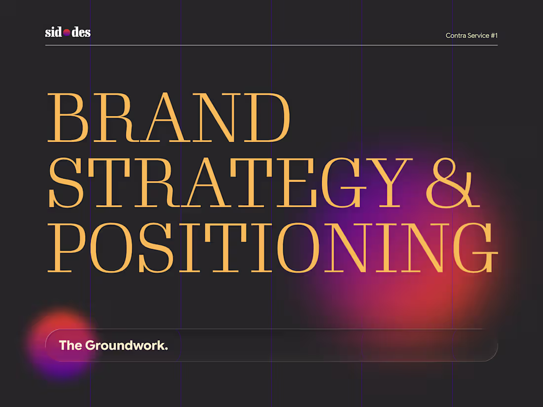 Cover image for Brand Strategy & Positioning