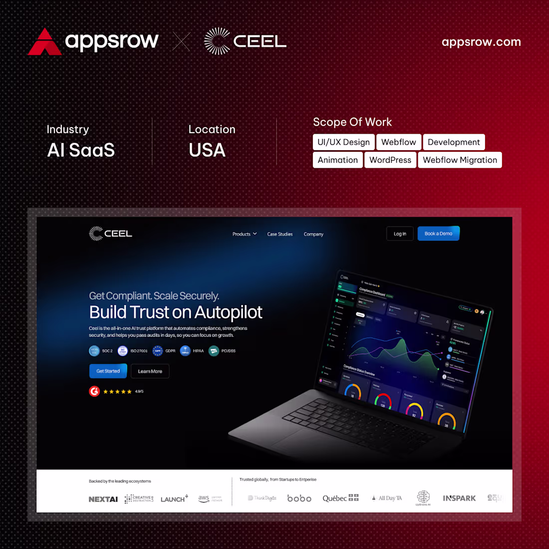Cover image for CEEL - AI Compliance Platform Website Modernization