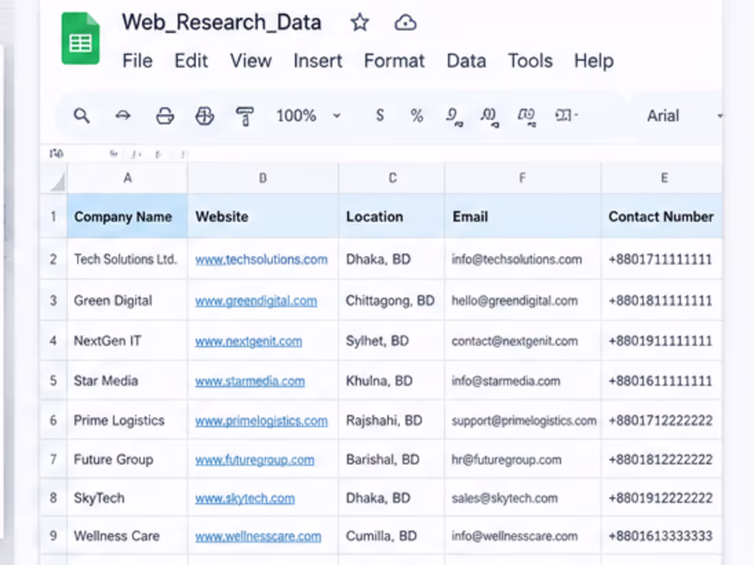 Cover image for Excel Data Entry & Data Cleaning