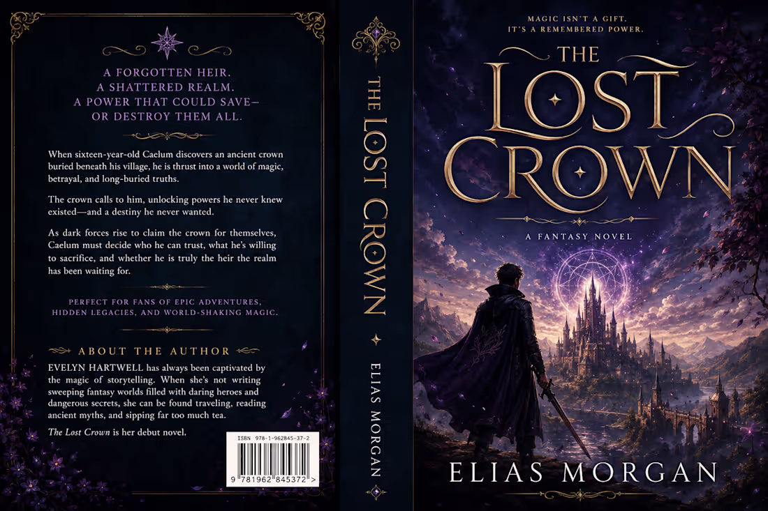 Cover image for The Lost Crown — Cover