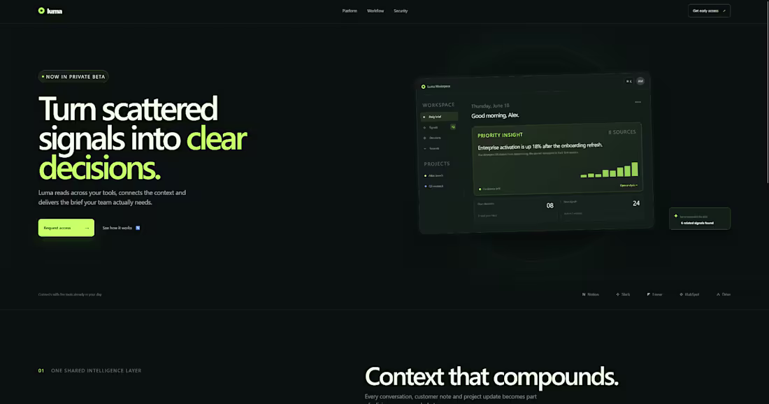 Cover image for Custom Website for AI Company