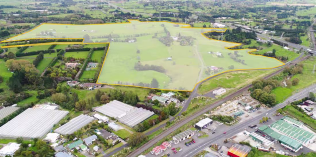 Cover image for A new greenfield development to
create