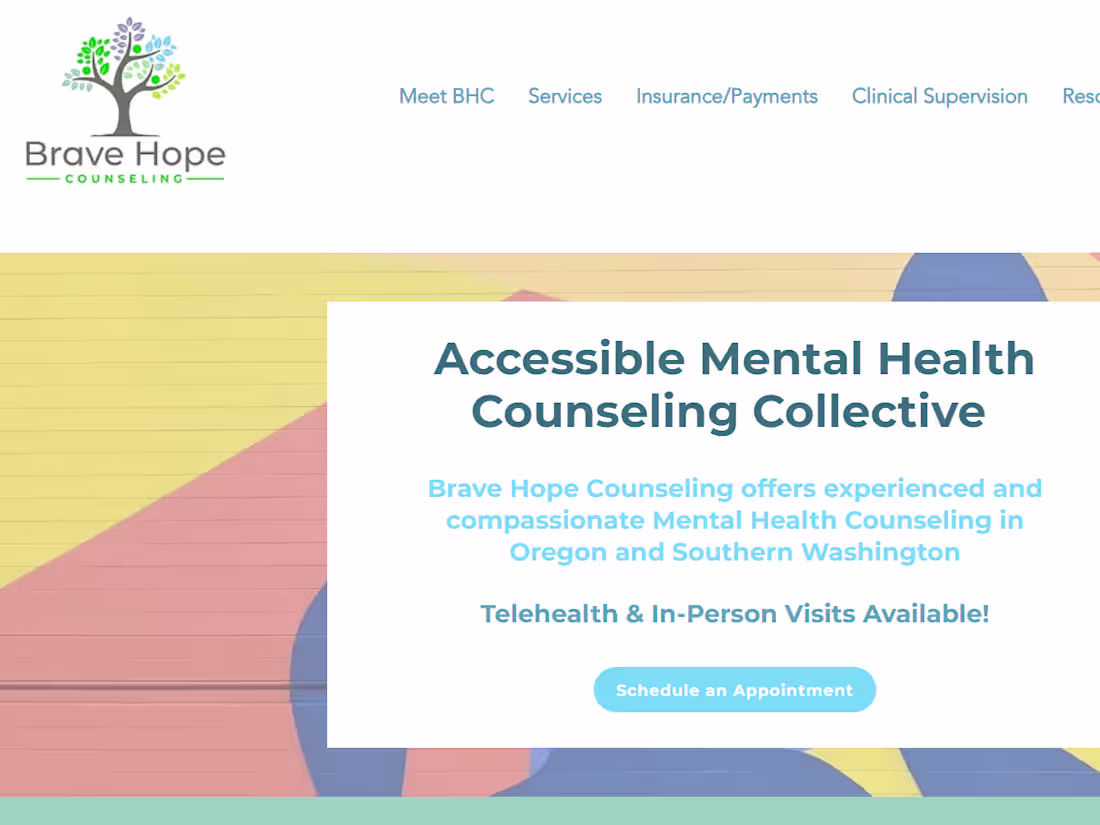 Cover image for Multilingual Mental Health Practice Website
