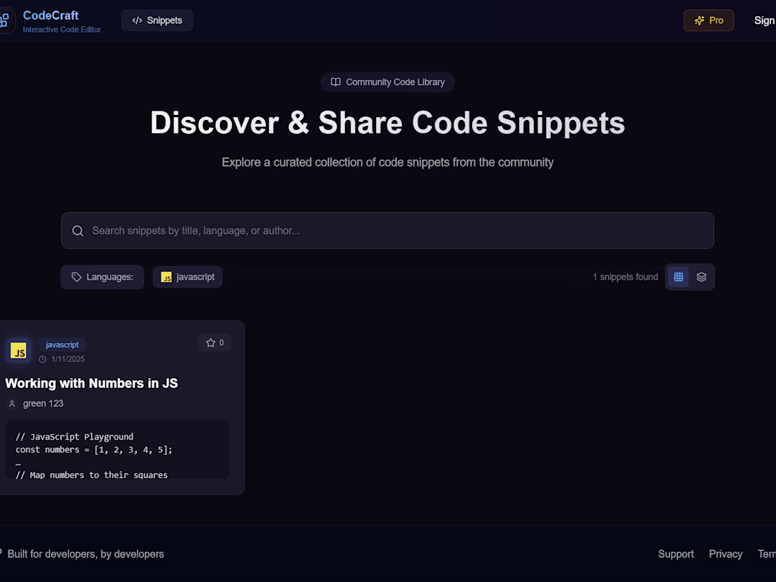 Cover image for Code Craft