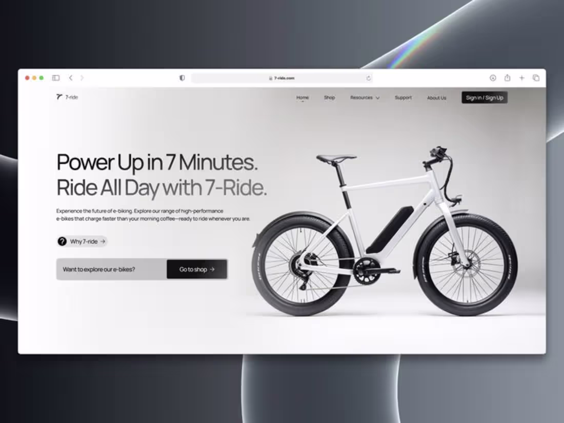Cover image for Website Hero Section Design
