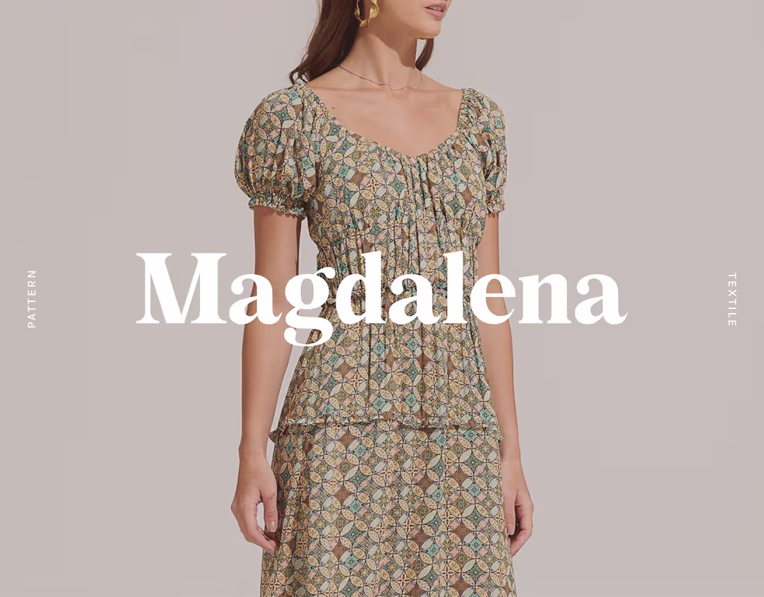 Cover image for MAGDALENA - Morrato Bali | Textile Pattern Fashion