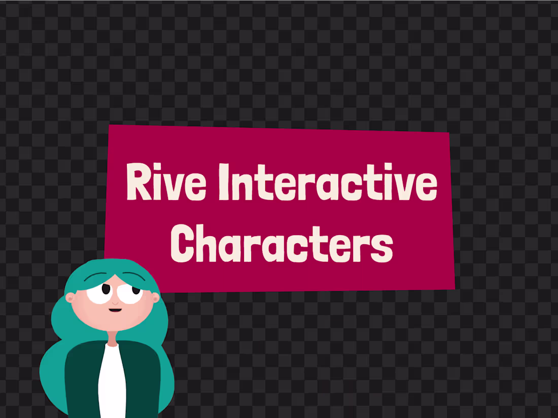 Cover image for Rive Interactive Characters