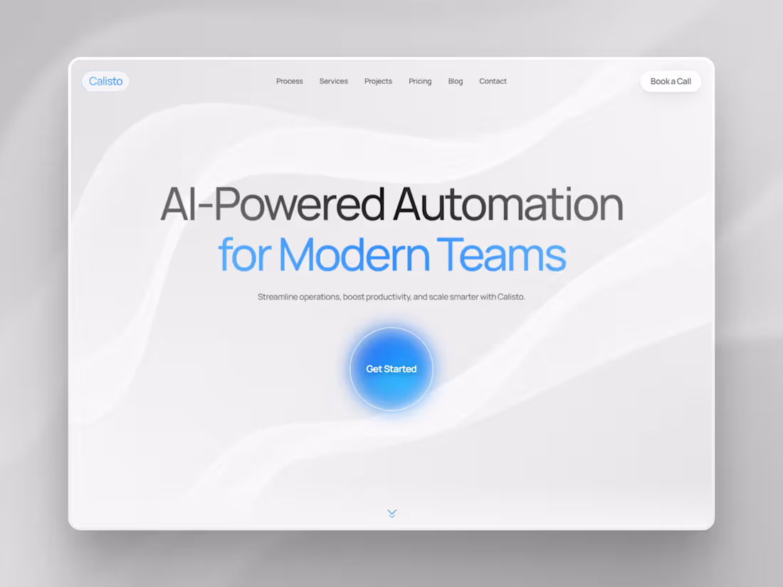 Cover image for Calisto - AI Agency Framer Template