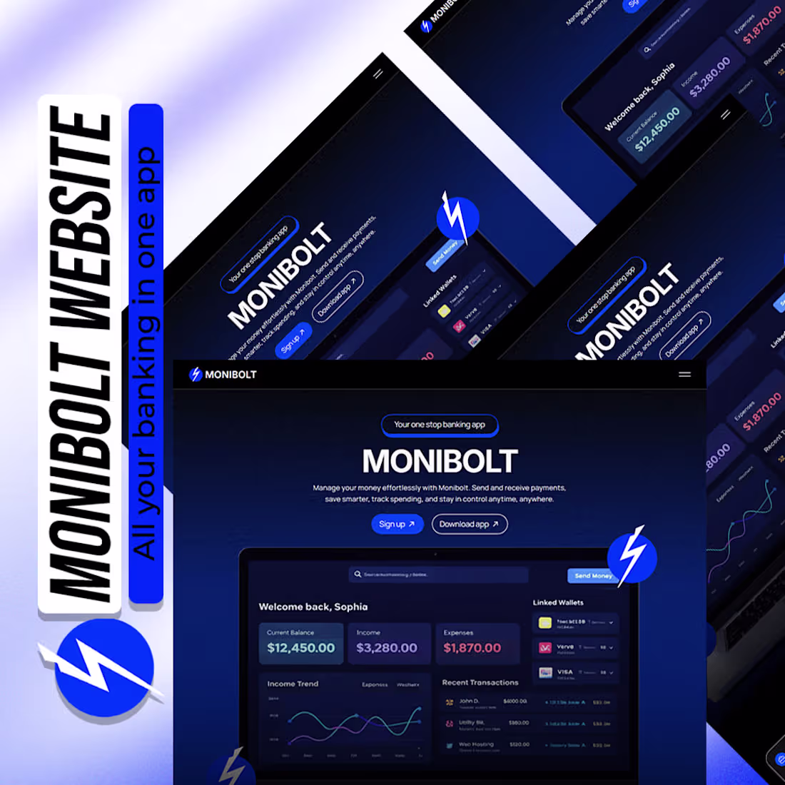 Cover image for I designed an banking app