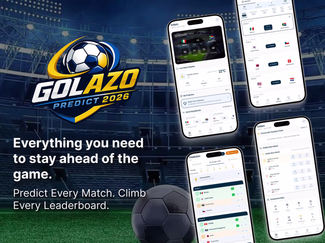 Cover image for Golazo WorldCup 2026 Predictor