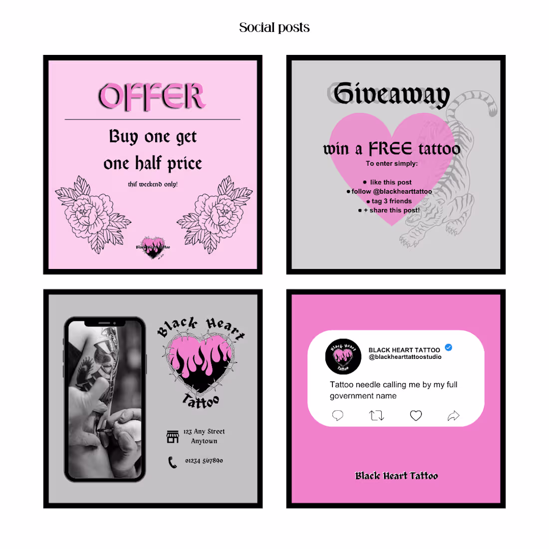 Cover image for Social Media Posts