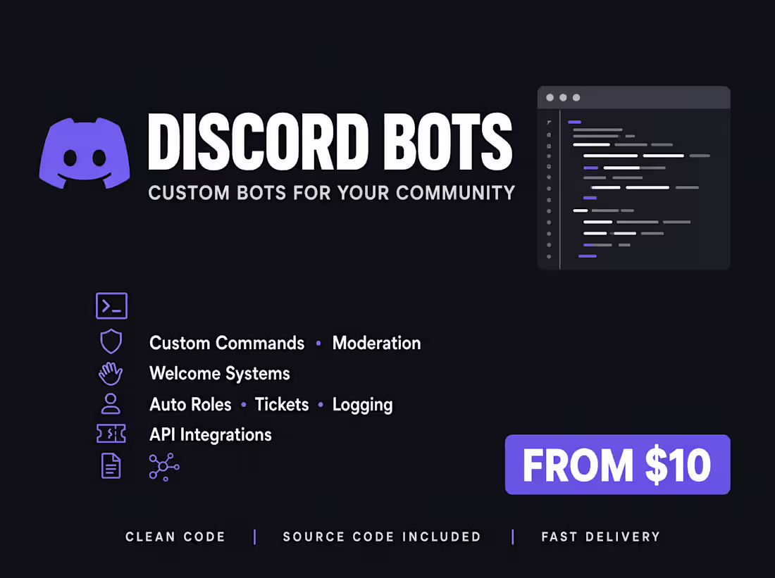 Cover image for Discord Bots for Private Communities