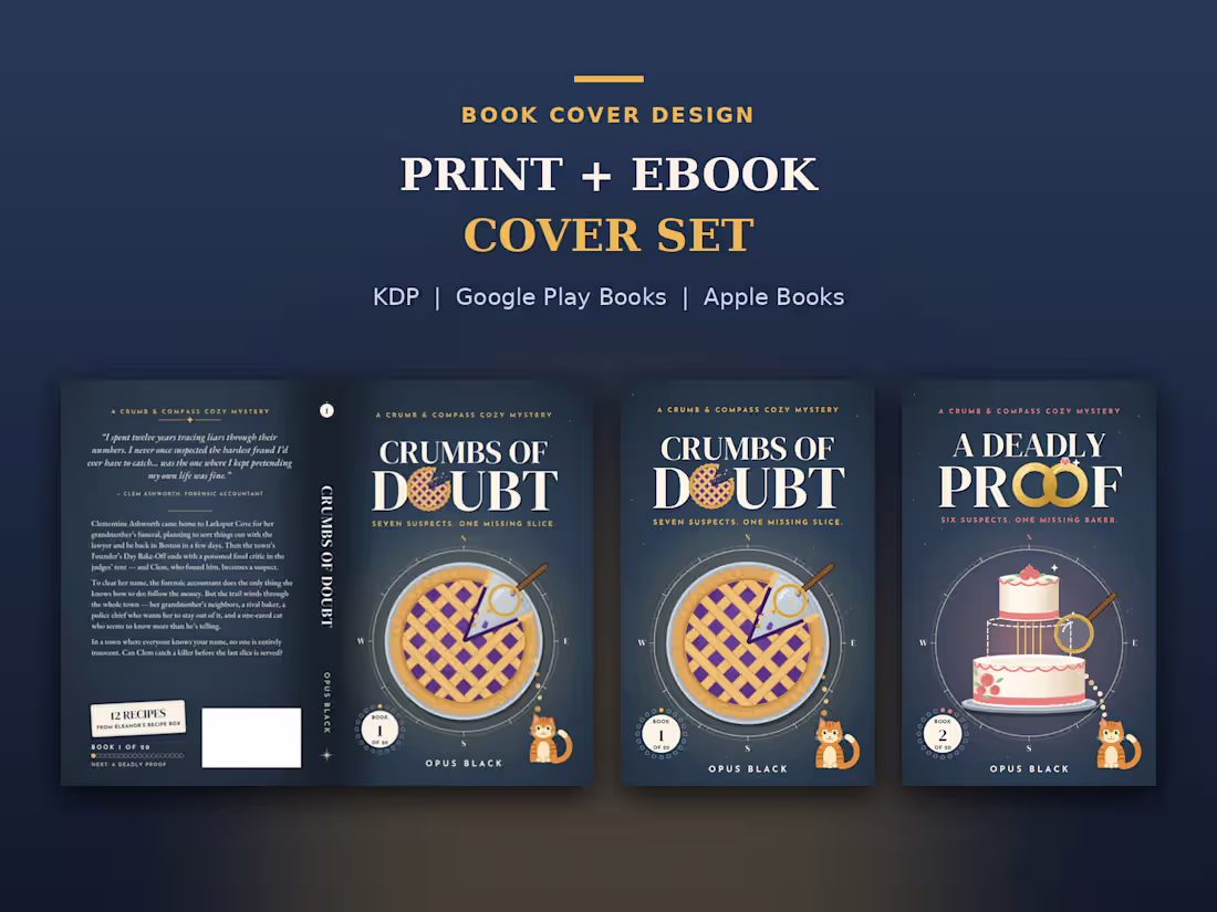 Cover image for Multi-Platform Book Cover Set: Print + Ebook