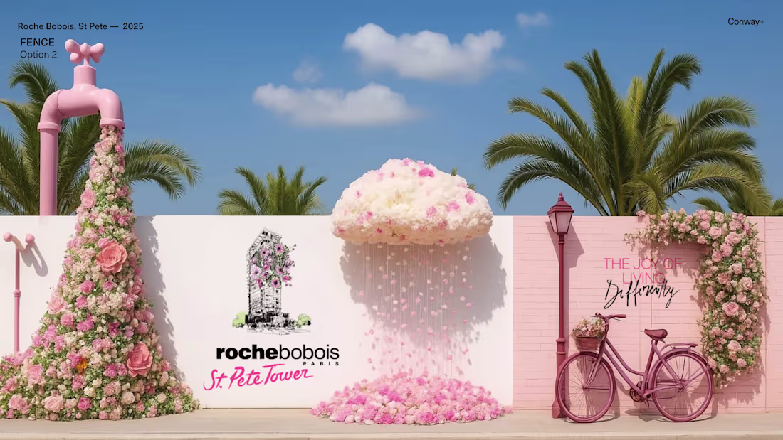 Cover image for Roche Bobois St. Pete Branding & Collateral Design